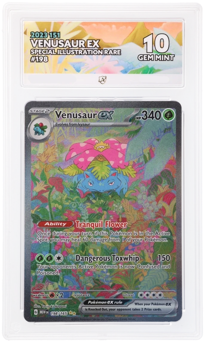 Pokémon – Venusaur ex – Special Illustration Rare – 198/165 – Scarlet & Violet 151 – ACE 10