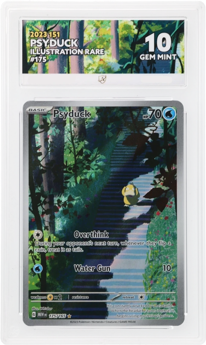 Pokémon – Psyduck – Illustration Rare – 175/165 – Scarlet & Violet 151 – ACE 10