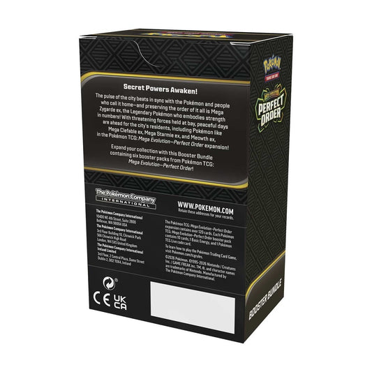 Pokémon Perfect Order Booster Bundle – 6 Packs – Sealed