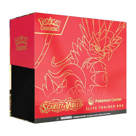 Pokémon TCG Scarlet & Violet Pokémon Center Elite Trainer Box – New & Sealed