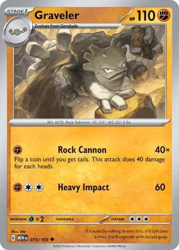 Graveler – Uncommon – 075/165 – S&V 151