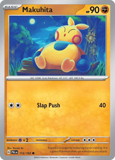 Makuhita – Common – 112/193 – Paldea Evolved