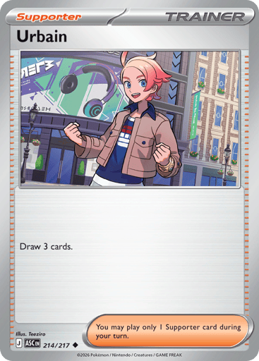 Urbain – Uncommon – 214/217 – Ascended Heroes