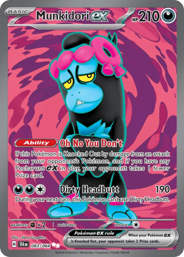 Munkidori ex – Ultra Rare – 083/064 – Shrouded Fable