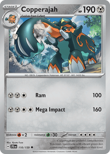 Copperajah – Uncommon Reverse Holo – 110/159 – Journey Together