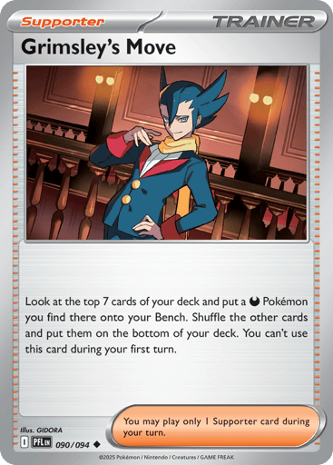 Grimsley’s Move – Uncommon Reverse Holo – 090/094 – Phantasmal Flames