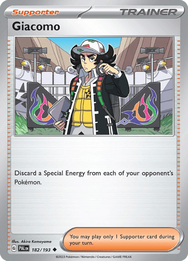 Giacomo – Uncommon – 182/193 – Paldea Evolved