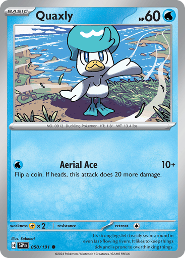 Quaxly – Common – 050/191 – Surging Sparks