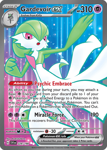 Gardevoir ex – Ultra Rare – 228/198 – Scarlet & Violet