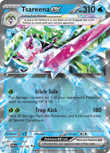 Tsareena ex – Double Rare – 046/182 – Paradox Rift
