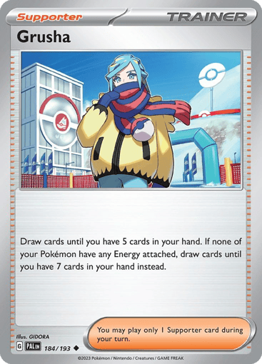 Grusha – Uncommon – 184/193 – Paldea Evolved