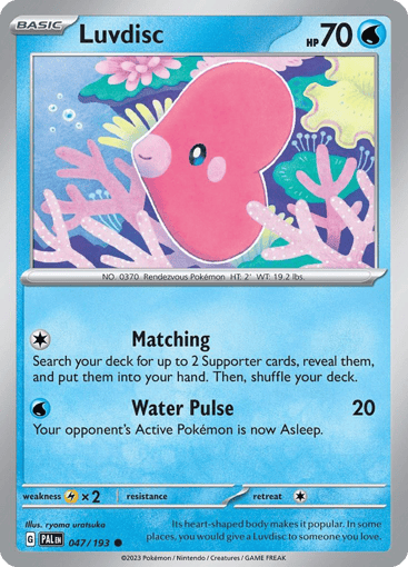 Luvdisc – Common – 047/193 – Paldea Evolved
