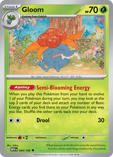 Gloom – Uncommon – 044/165 – S&V 151