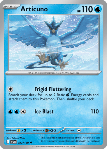 Articuno – Uncommon – 032/159 – Journey Together