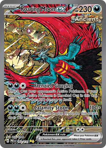 Roaring Moon ex – Special Illustration Rare – 162/131 – Prismatic Evolutions