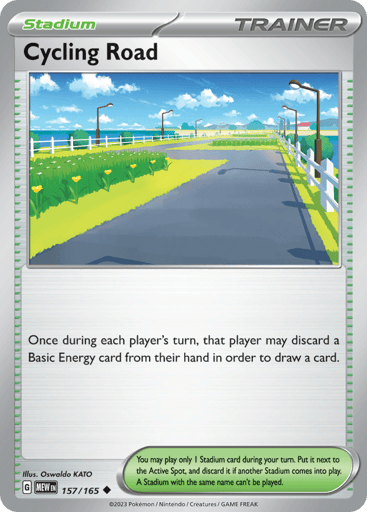 Cycling Road – Uncommon – 157/165 – S&V 151
