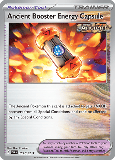 Ancient Booster Energy Capsule – Uncommon – 159/182 – Paradox Rift