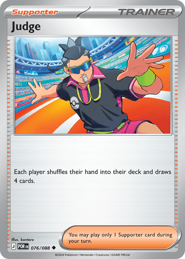 Judge – Uncommon Reverse Holo – 076/088 – Perfect Order