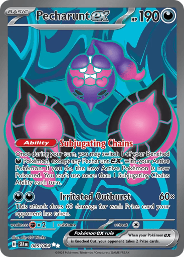 Pecharunt ex – Ultra Rare – 085/064 – Shrouded Fable