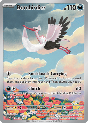 Bombirdier – Illustration Rare – 219/198 – Scarlet & Violet
