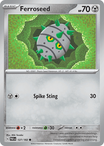 Ferroseed – Common – 127/182 – Paradox Rift