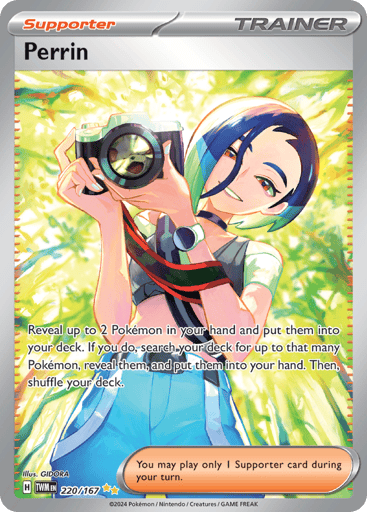Perrin – Special Illustration Rare – 220/167 – Twilight Masquerade