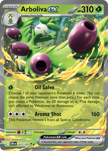 Arboliva ex – Double Rare – 023/182 – Destined Rivals
