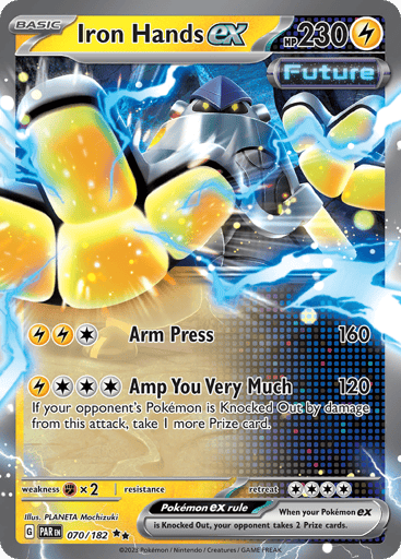 Iron Hands ex – Double Rare – 070/182 – Paradox Rift
