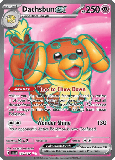 Dachsbun ex – Ultra Rare – 160/142 – Stellar Crown