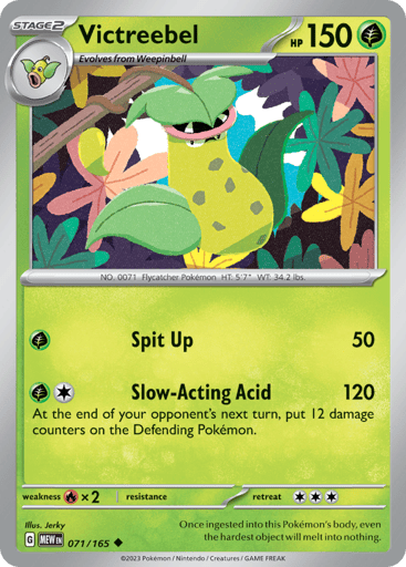 Victreebel – Uncommon – 071/165 – S&V 151