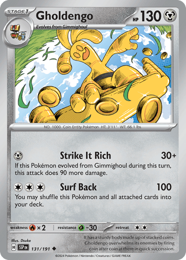 Gholdengo – Uncommon – 131/191 – Surging Sparks