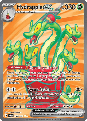 Hydrapple ex – Ultra Rare – 156/142 – Stellar Crown