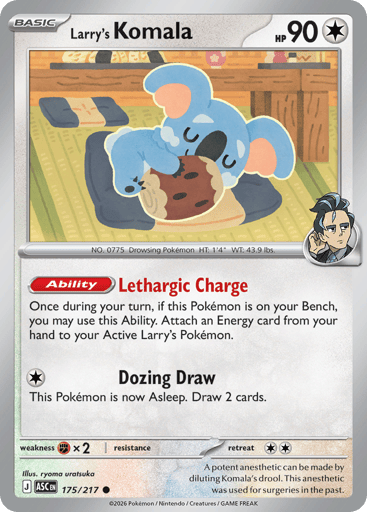 Larry’s Komala – Common – 175/217 – Ascended Heroes