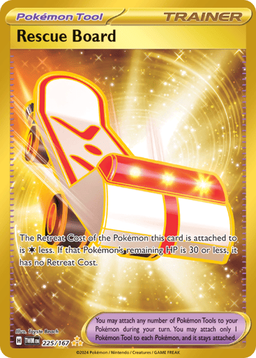 Rescue Board – Hyper Rare – 225/167 – Twilight Masquerade