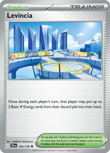 Levincia – Uncommon Reverse Holo – 150/159 – Journey Together