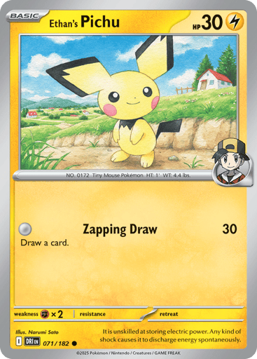 Ethan’s Pichu – Common – 071/182 – Destined Rivals
