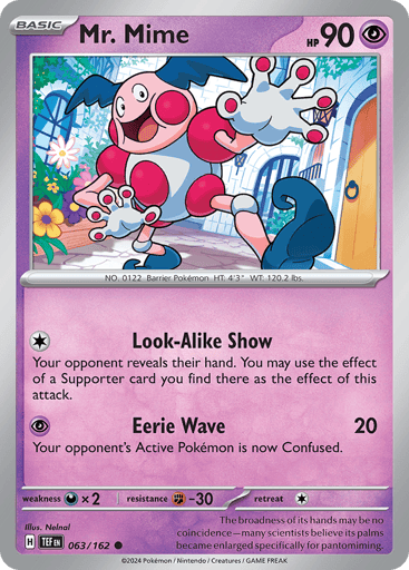 Mr. Mime – Common – 063/162 – Temporal Forces