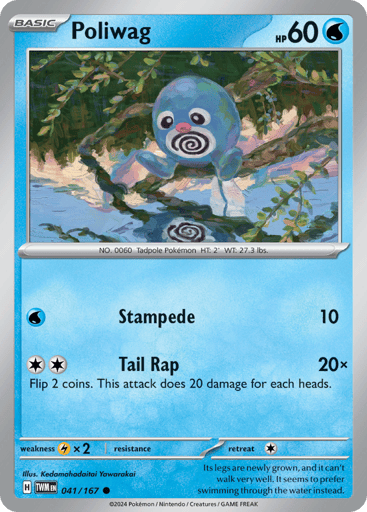Poliwag – Common – 041/167 – Twilight Masquerade
