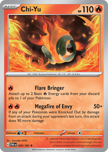Chi-Yu – Rare Holo – 029/182 – Paradox Rift