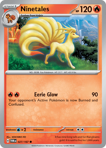 Ninetales – Common – 027/167 – Twilight Masquerade