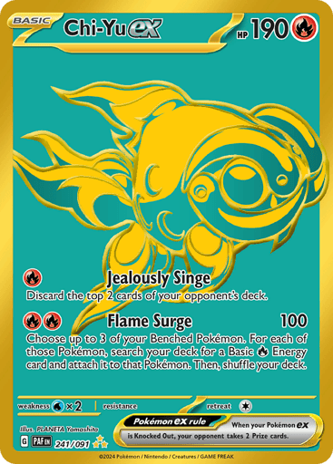 Chi-Yu ex – Hyper Rare – 241/091 – Paldean Fates