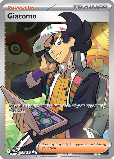 Giacomo – Ultra Rare – 252/193 – Paldea Evolved