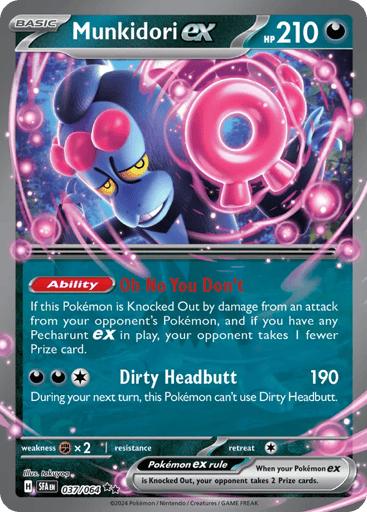 Munkidori ex – Double Rare – 037/064 – Shrouded Fable