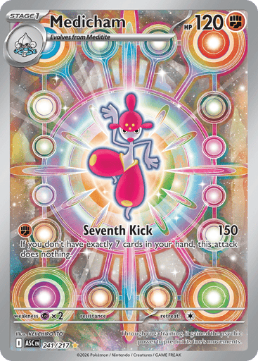 Medicham – Illustration Rare – 241/217 – Ascended Heroes
