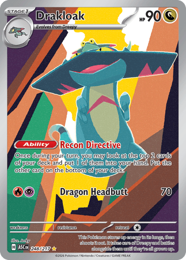 Drakloak – Illustration Rare – 248/217 – Ascended Heroes