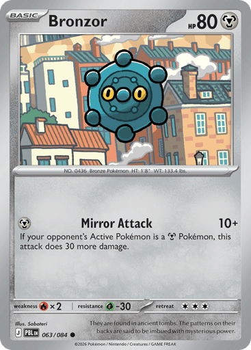 Bronzor – Common – 063/084 – Pitch Black