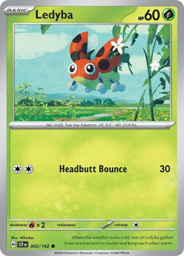 Ledyba – Common – 002/142 – Stellar Crown
