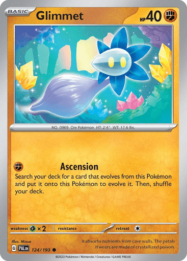 Glimmet – Common – 124/193 – Paldea Evolved