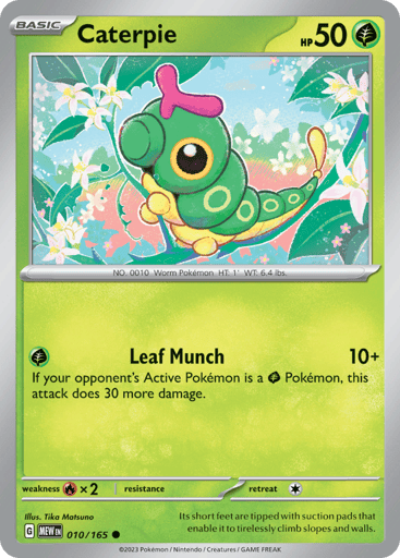 Caterpie – Common – 010/165 – S&V 151