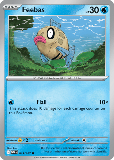 Feebas – Common – 049/167 – Twilight Masquerade